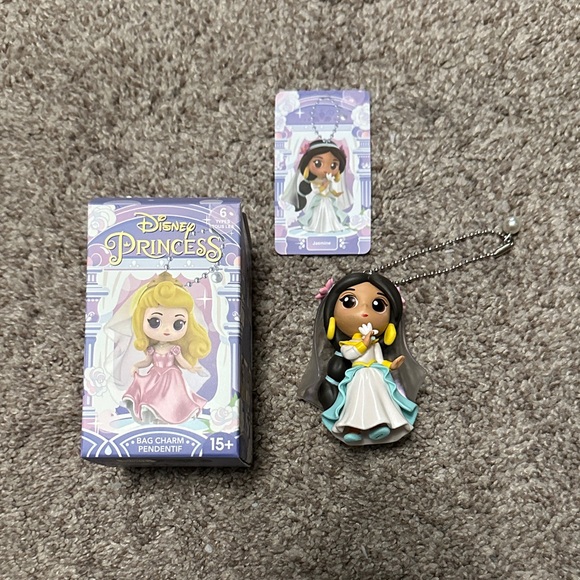 Miniso Accessories - Miniso Disney Princess Jasmine Bag Charm Keychain